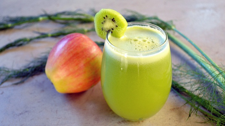 Cách làm sinh tố kiwi sữa chua, kiwi táo cho bé yêu ngon khó cưỡng - ecokitchen.com.vn