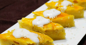 Bánh chuối hấp cốt dừa