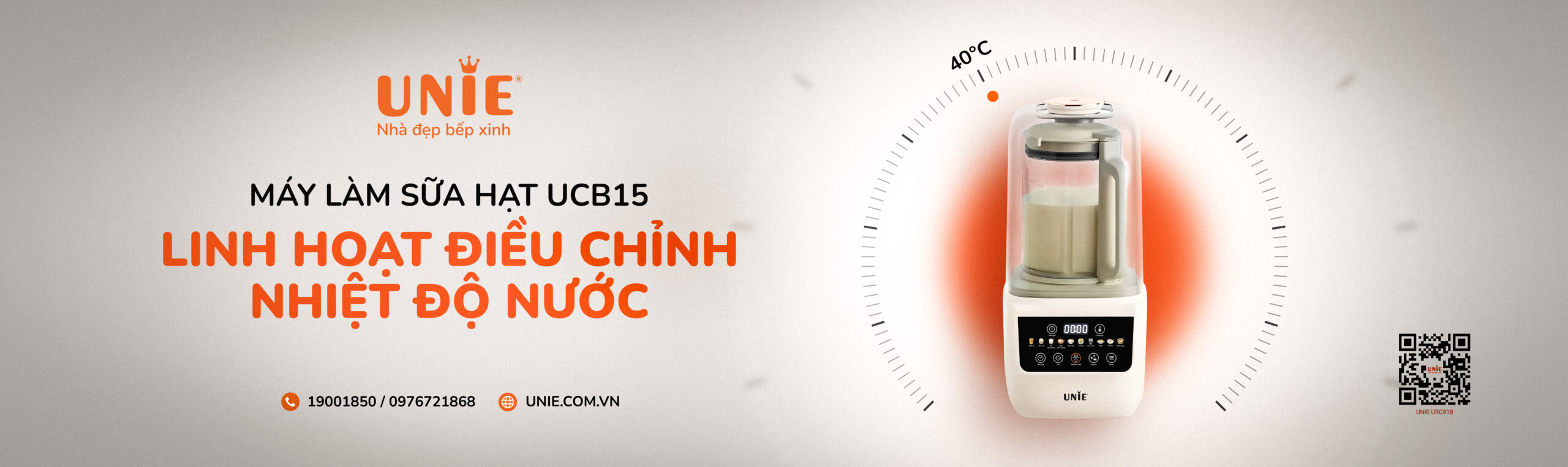 may-lam-sua-hat-unie-ucb15-linh-hoat-dieu-chinh-nhiet-do-nuoc