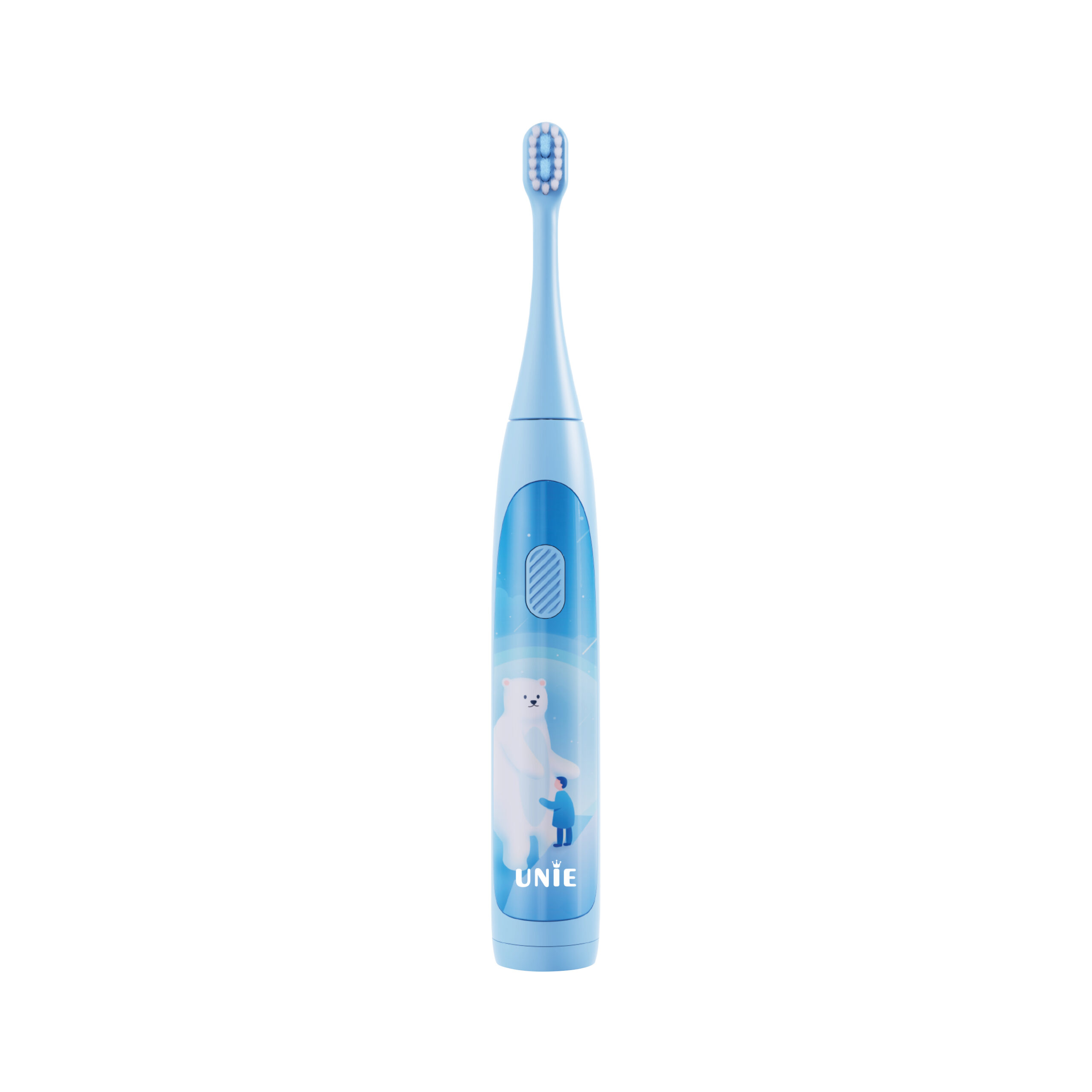 Bàn chải điện trẻ em Unie Kiddo UET318B bảo vệ men răng, cảm biến lực thông minh