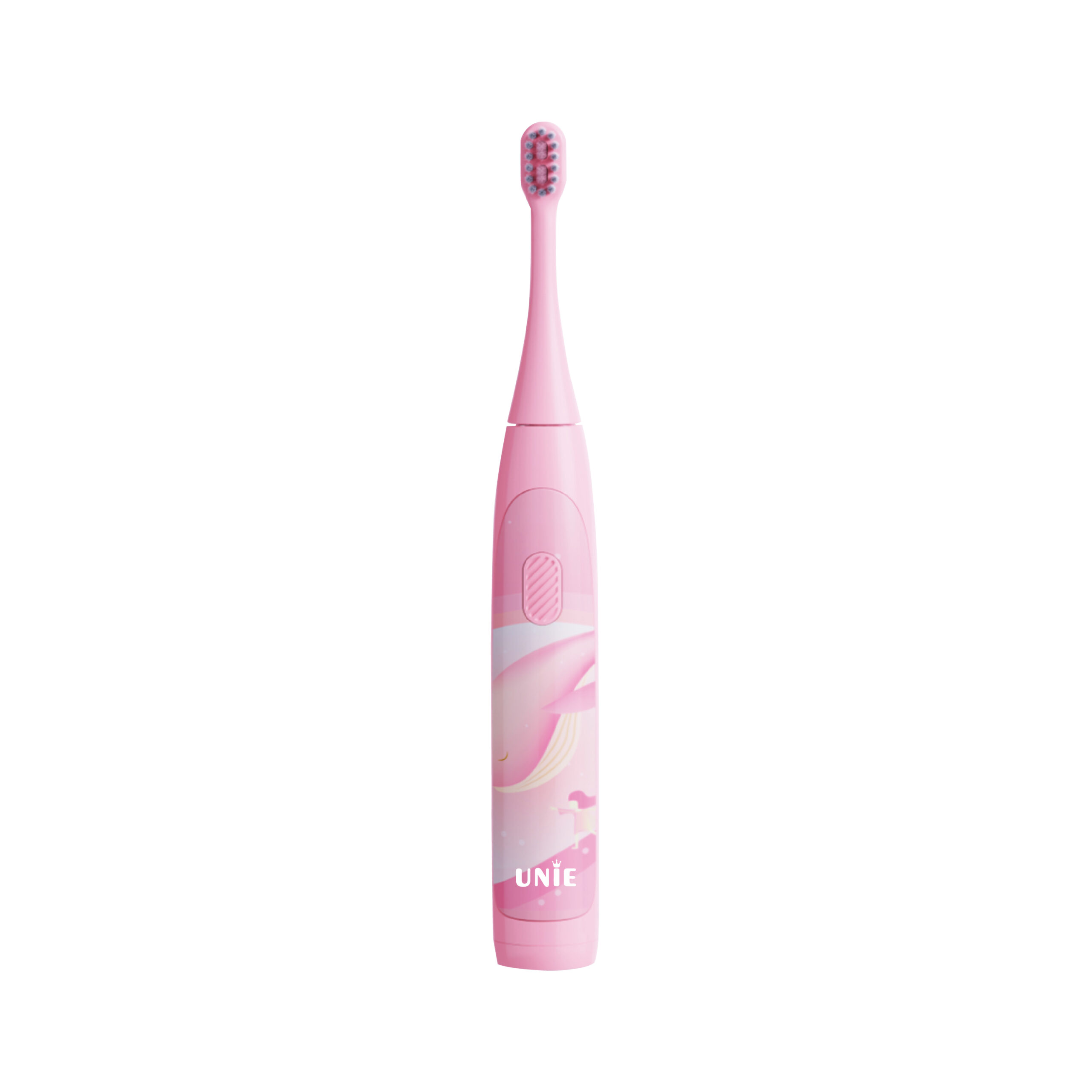 Bàn chải điện trẻ em Unie Kidtini UET318P bảo vệ men răng, cảm biến lực thông minh