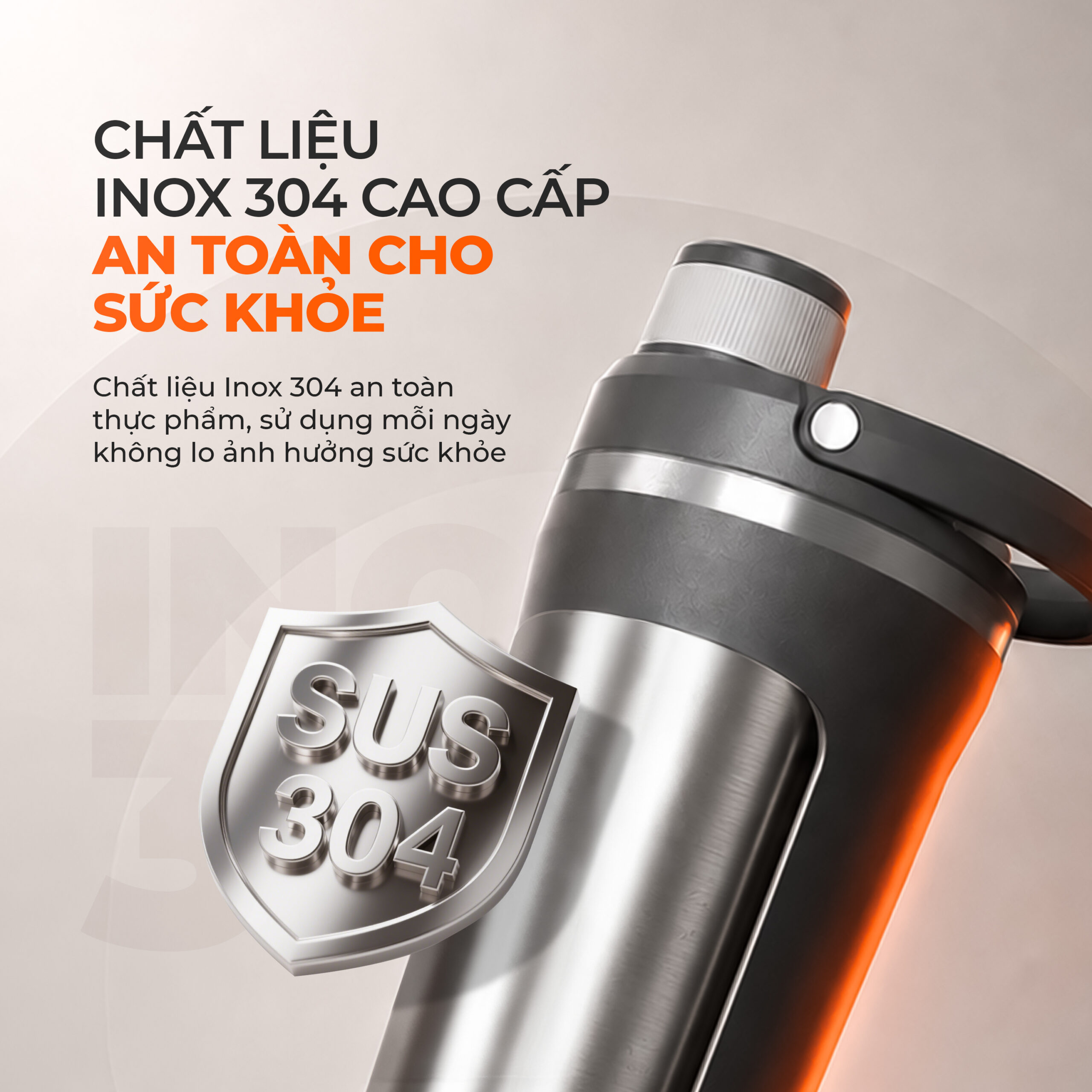 Bình giữ nhiệt đa năng UNIE UIB616B – Giữ nhiệt bền bỉ, pha khuấy tiện lợi - Ảnh 5
