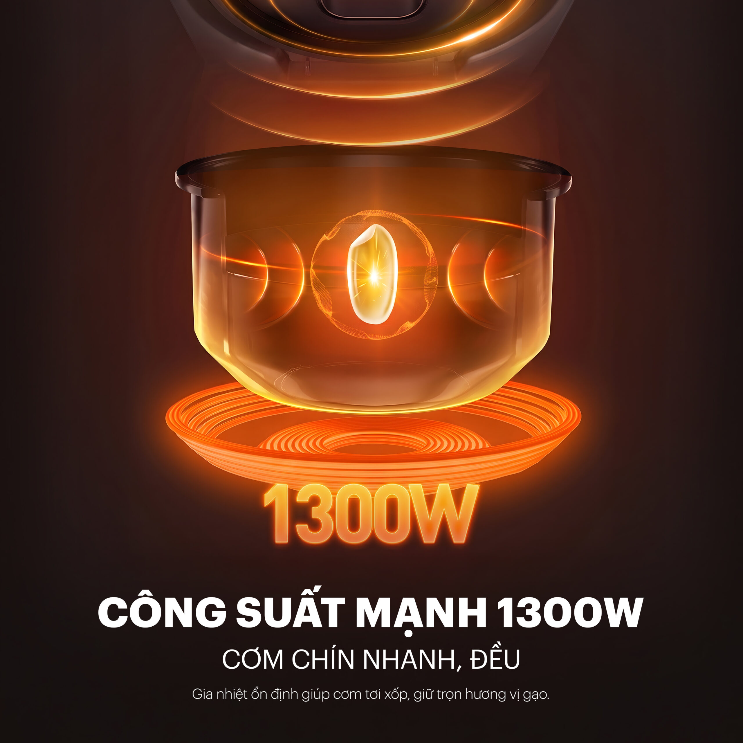 Nồi Cơm Cao Tần Unie URC-TIH15C 1.5L, Lòng Titan cao cấp - Ảnh 8